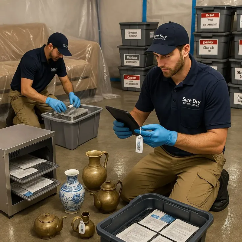 Content Protection and Restoration process in Union Beach, NJ